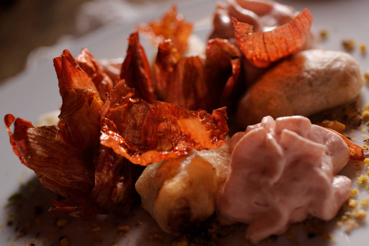 macro fotografia di food