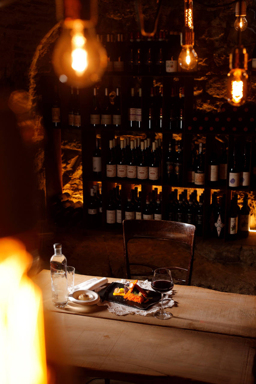 ristorante ostematto monte san savino arezzo pietanza ambientata al ristorante